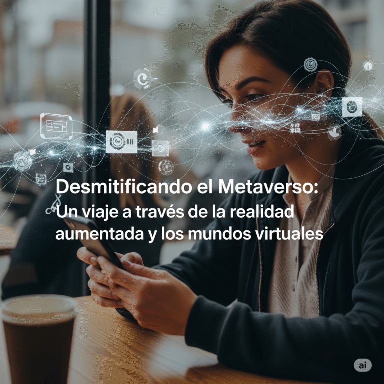 Desmitificando el Metaverso: Un viaje a través de la realidad aumentada y los mundos virtuales.