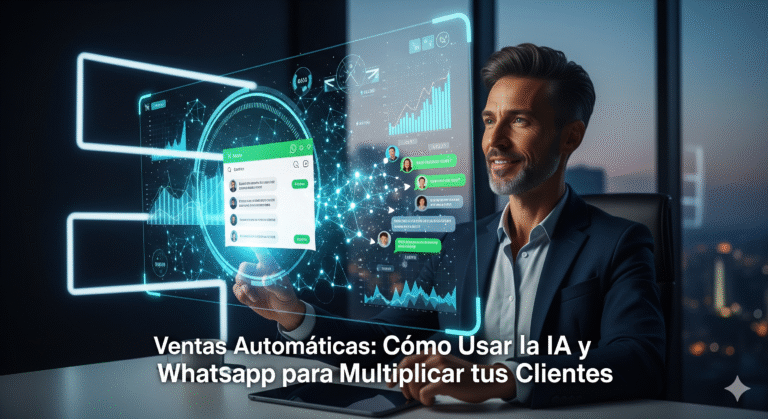 Ventas Automáticas: Cómo Usar la IA y WhatsApp para Multiplicar tus Clientes