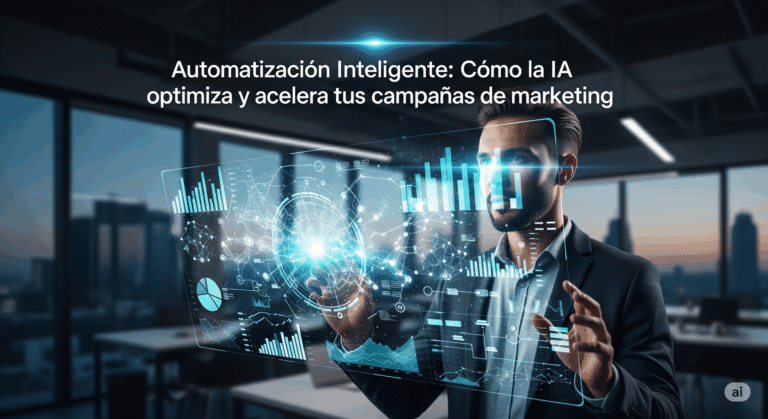 Automatización Inteligente: Cómo la IA optimiza y acelera tus campañas de marketing