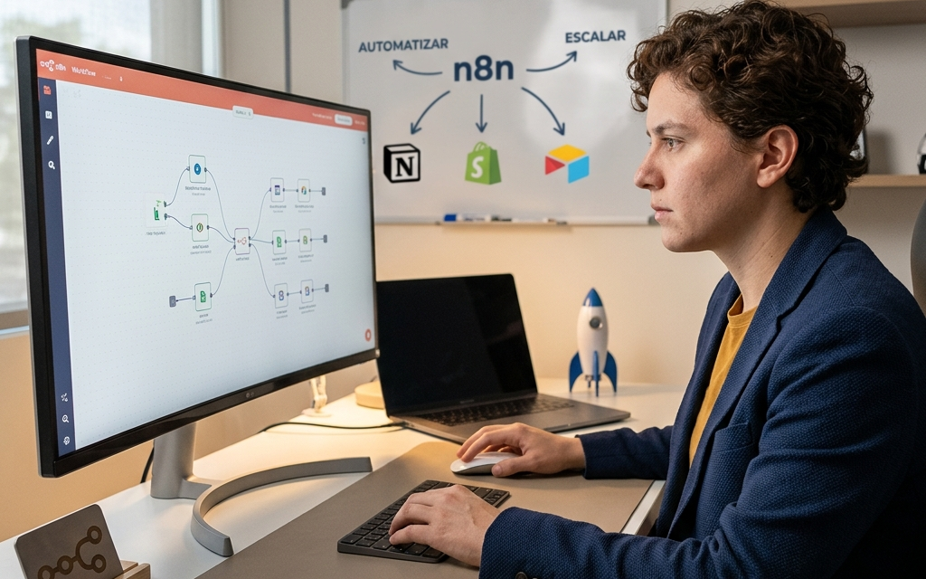 ¿Por Qué n8n es la Herramienta Secreta para Escalar tu Negocio No-Code?