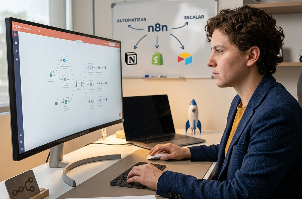 ¿Por Qué n8n es la Herramienta Secreta para Escalar tu Negocio No-Code?