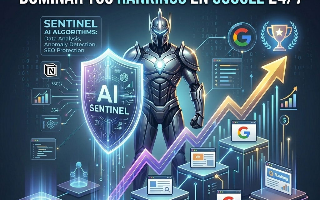 “El Sistema ‘Centinela de Contenido’: Cómo Usar la IA para Proteger y Dominar tus Rankings en Google 24/7”