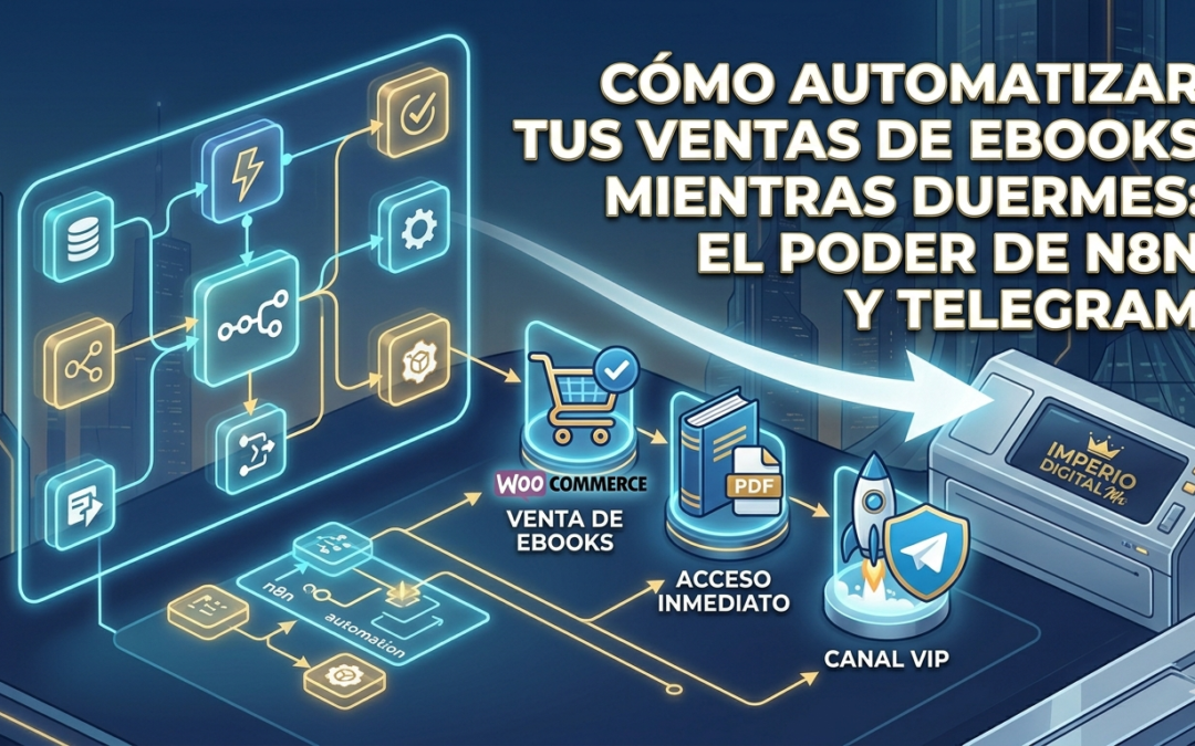 Cómo Automatizar tu Ventas de Ebooks mientras Duermes: El Poder de n8n y Telegram.