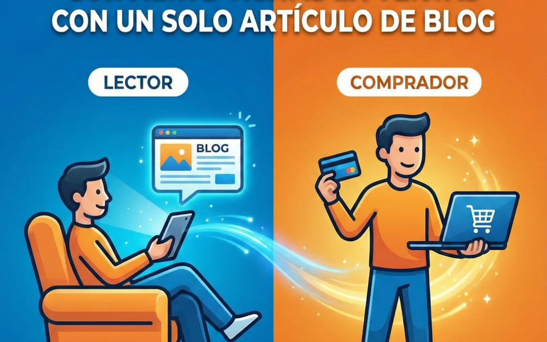 De Lector a Comprador: Convierte Visitas en Ventas con un Solo Artículo de Blog