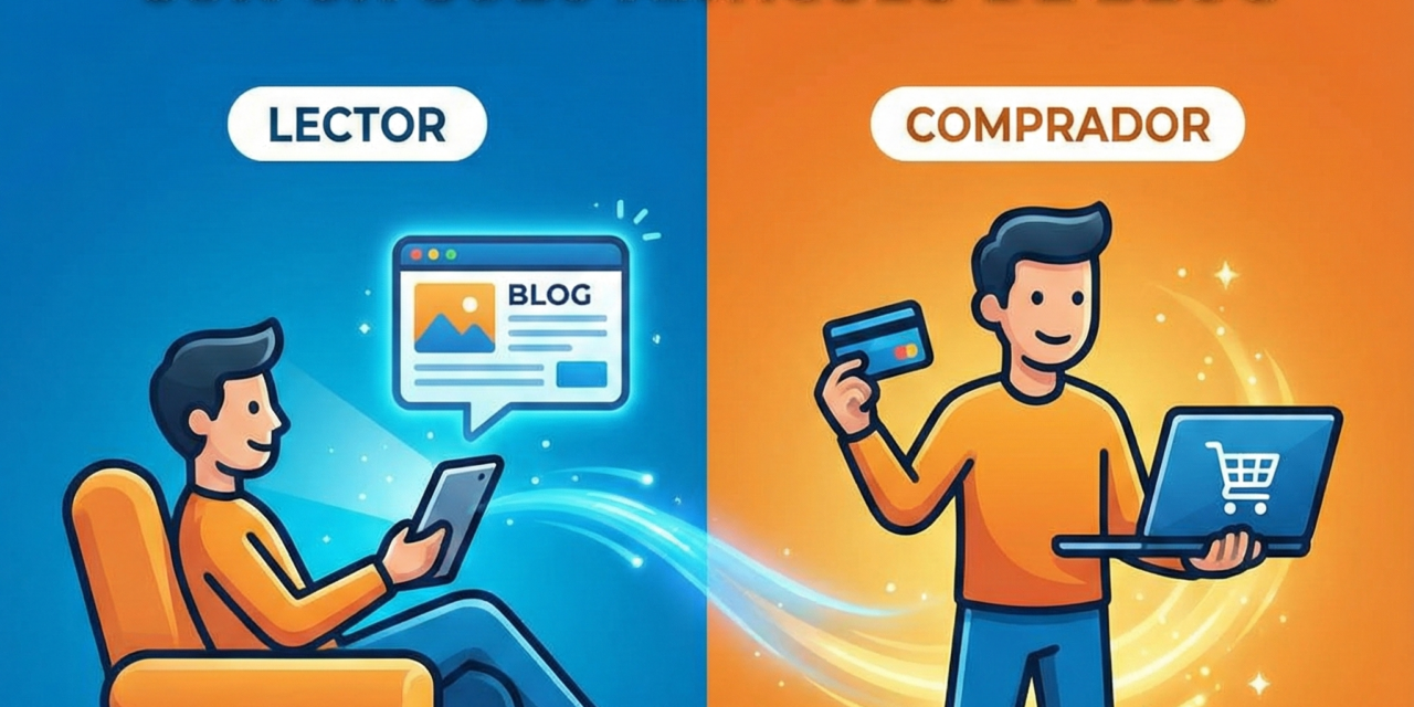 De Lector a Comprador: Convierte Visitas en Ventas con un Solo Artículo de Blog