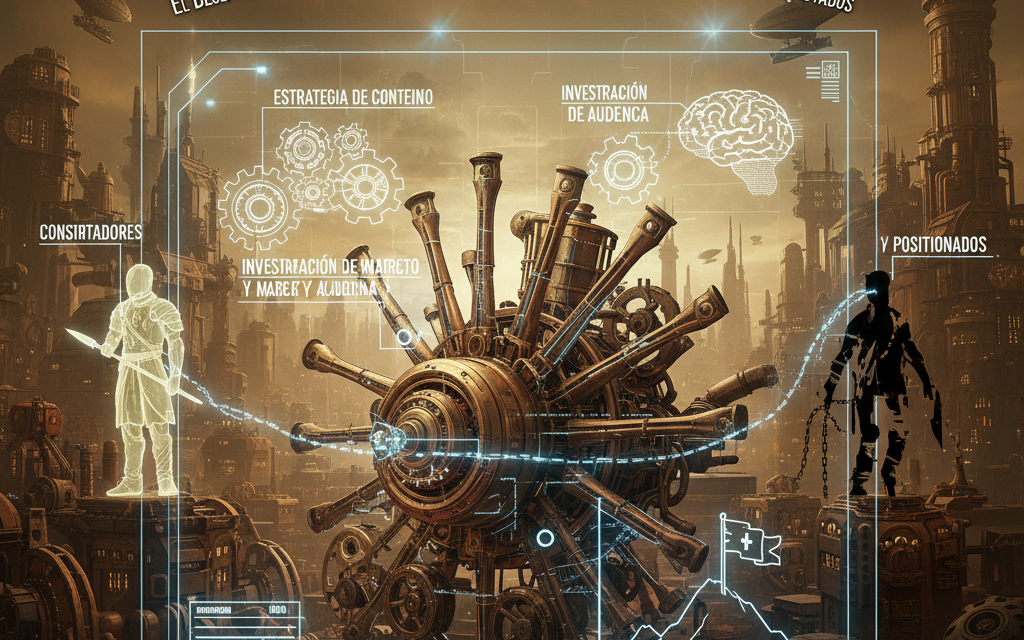 El Motor del Imperio: El Blueprint de Marketing y Contenido que Separa a los Conquistadores de los Conquistados.