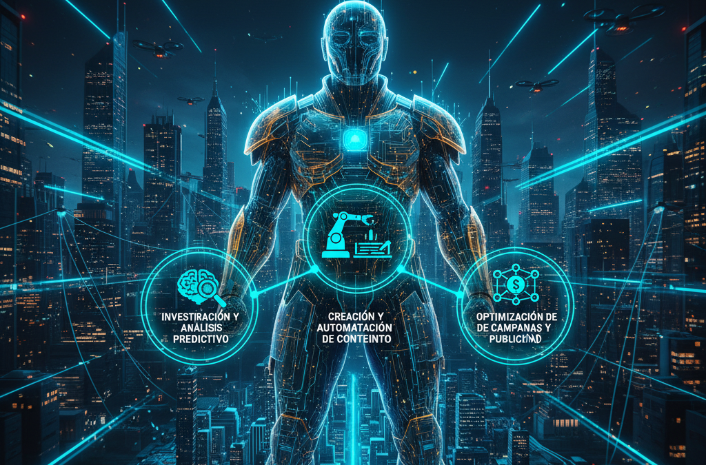 IA: Tu Nuevo General de Campo. 3 Herramientas que Automatizan y Dominan tu Marketing Digital.