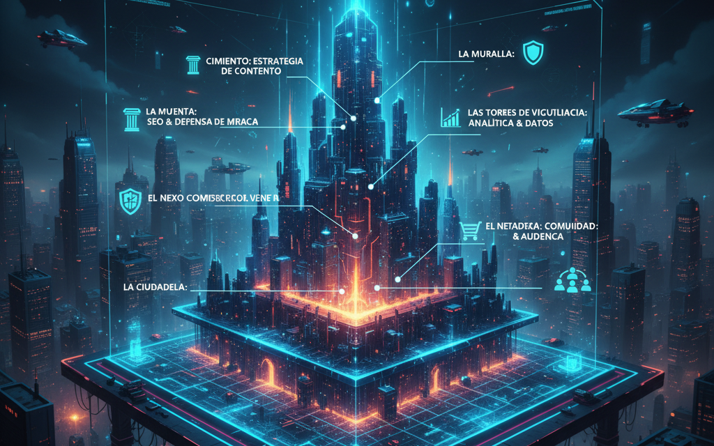 Los Planos del Poder: Cómo Diseñar una Presencia Online que no Compite, sino que Domina.