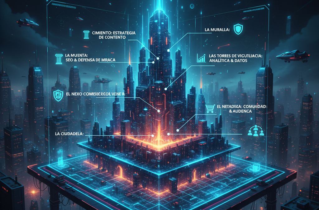 Los Planos del Poder: Cómo Diseñar una Presencia Online que no Compite, sino que Domina.