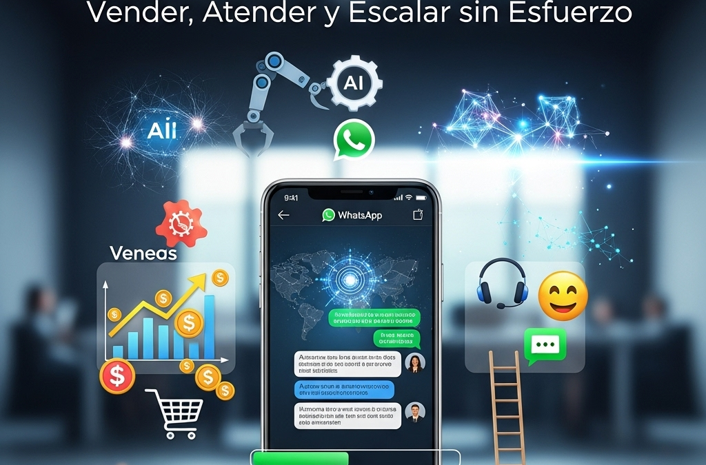 WhatsApp para Negocios + IA y Automatización: Cómo Vender, Atender y Escalar sin Esfuerzo