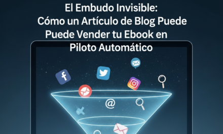 El Embudo Invisible: Cómo un Artículo de Blog Puede Vender tu Ebook en Piloto Automático
