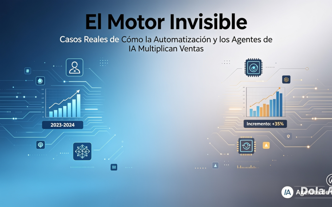 El Motor Invisible: Casos Reales de Cómo la Automatización y los Agentes de IA Multiplican Ventas