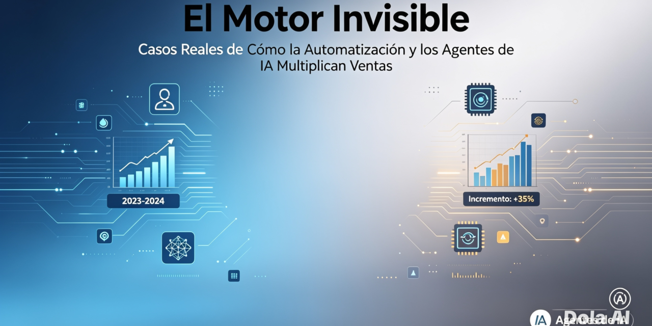 El Motor Invisible: Casos Reales de Cómo la Automatización y los Agentes de IA Multiplican Ventas