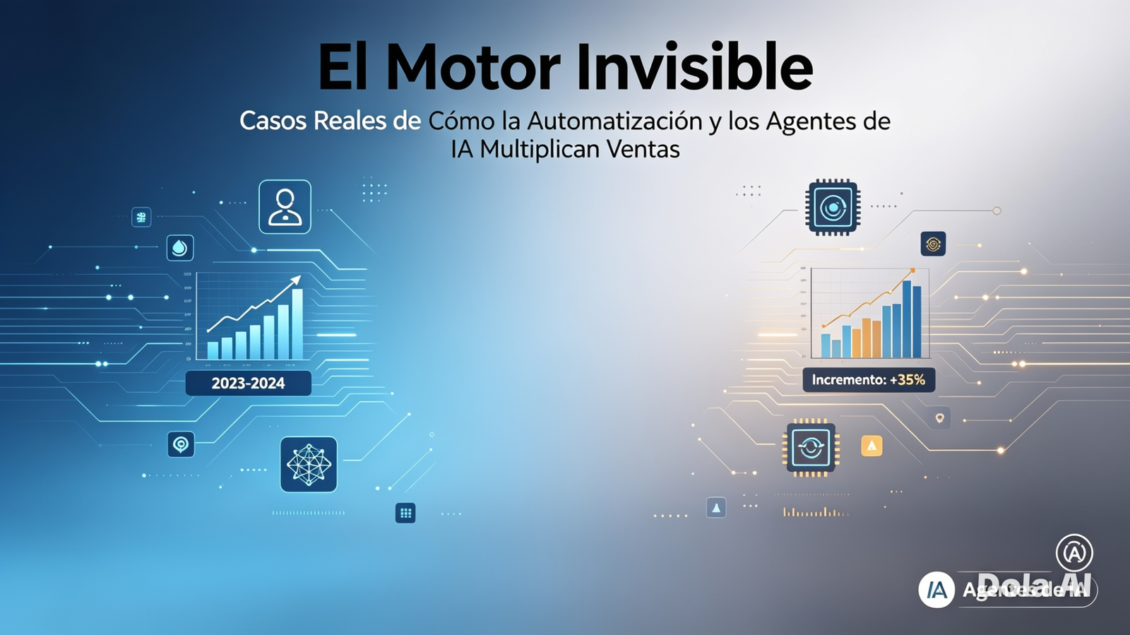El Motor Invisible: Casos Reales de Cómo la Automatización y los Agentes de IA Multiplican Ventas