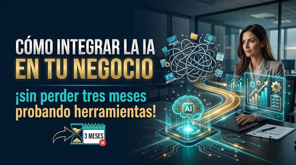 Ilustración del artículo «Cómo integrar la IA en tu negocio»
