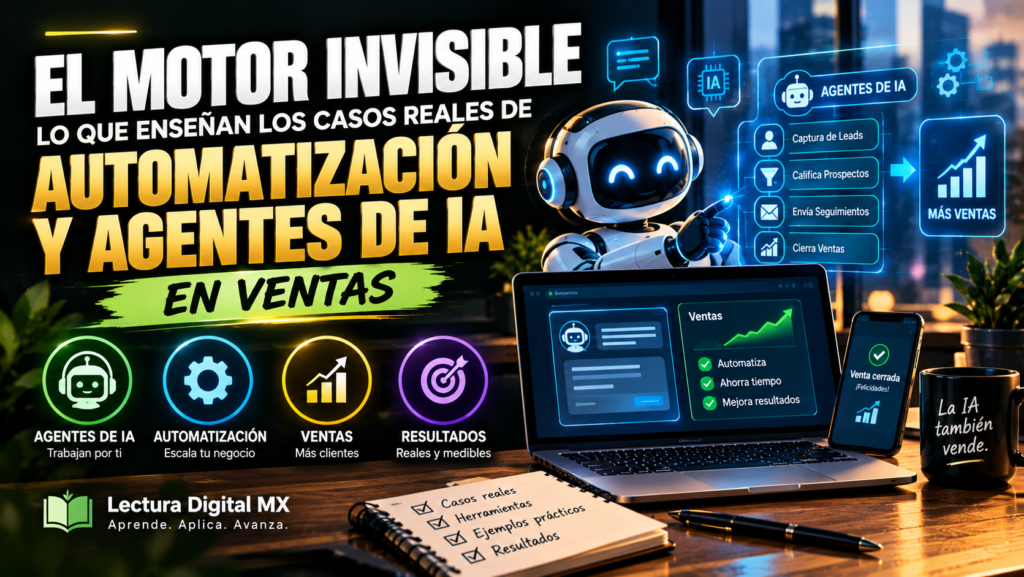 Automatización y agentes de inteligencia artificial en ventas